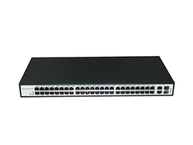 48-Port 10/100Mbps + 2-Port Gigabit Combo Switch